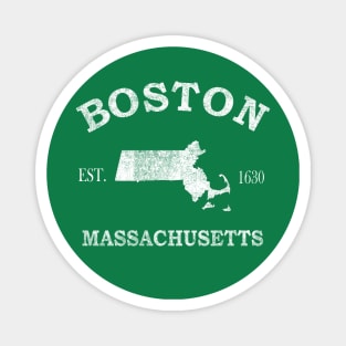 Boston, Massachusetts EST. 1630 Magnet